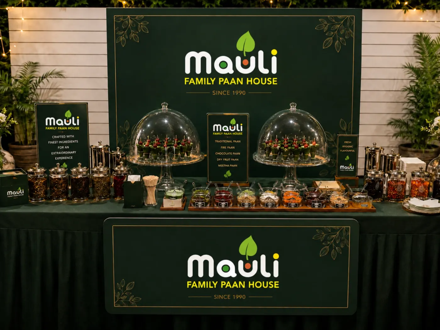 Mauli hospitality experience setup